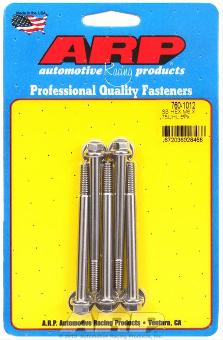 ARP ARP Stainless Steel Bolts 760-1012 Autofit