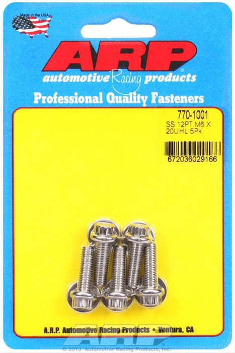 ARP ARP Stainless Steel Bolts 770-1001 Autofit