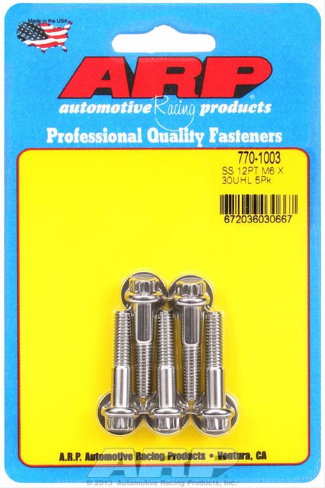 ARP ARP Stainless Steel Bolts 770-1003 Autofit