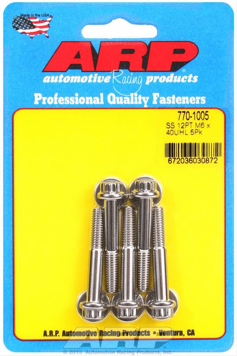 ARP ARP Stainless Steel Bolts 770-1005 Autofit