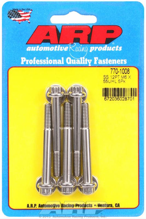 ARP ARP Stainless Steel Bolts 770-1008 Autofit