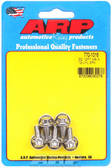 ARP ARP Stainless Steel Bolts 770-1016 Autofit