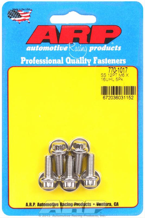 ARP ARP Stainless Steel Bolts 770-1017 Autofit
