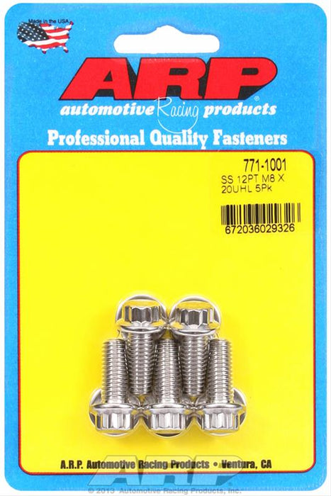 ARP ARP Stainless Steel Bolts 771-1001 Autofit