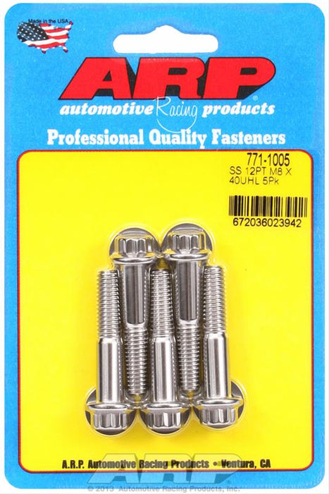ARP ARP Stainless Steel Bolts 771-1005 Autofit
