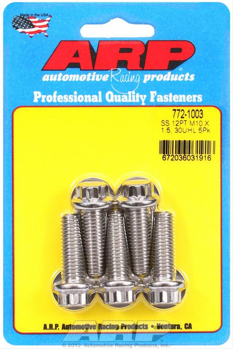 ARP ARP Stainless Steel Bolts 772-1003 Autofit