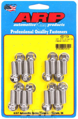 ARP ARP Stainless Steel Header Bolts 400-1104 Autofit