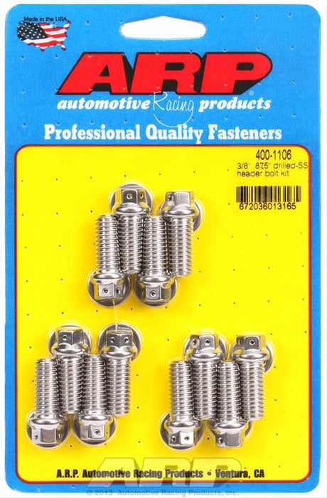 ARP ARP Stainless Steel Header Bolts 400-1106 Autofit