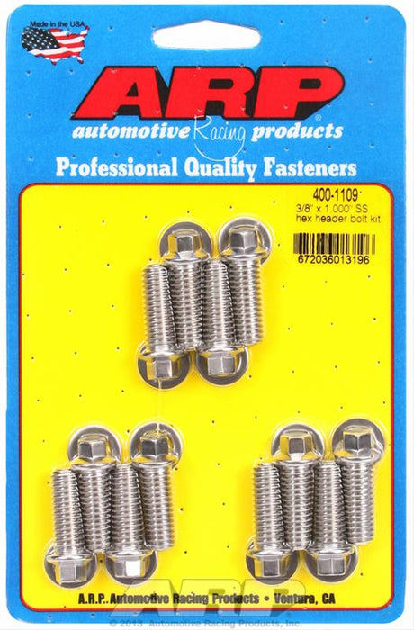 ARP ARP Stainless Steel Header Bolts 400-1109 Autofit