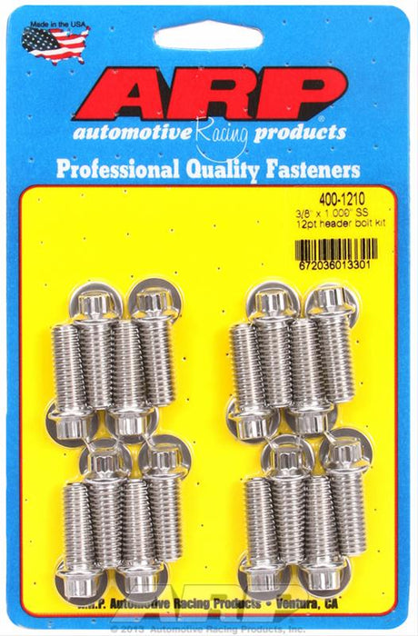 ARP ARP Stainless Steel Header Bolts 400-1210 Autofit
