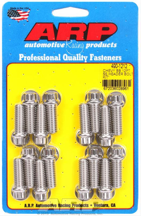 ARP ARP Stainless Steel Header Bolts 400-1212 Autofit
