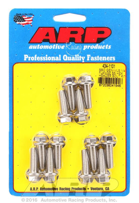 ARP ARP Stainless Steel Header Bolts 434-1101 Autofit