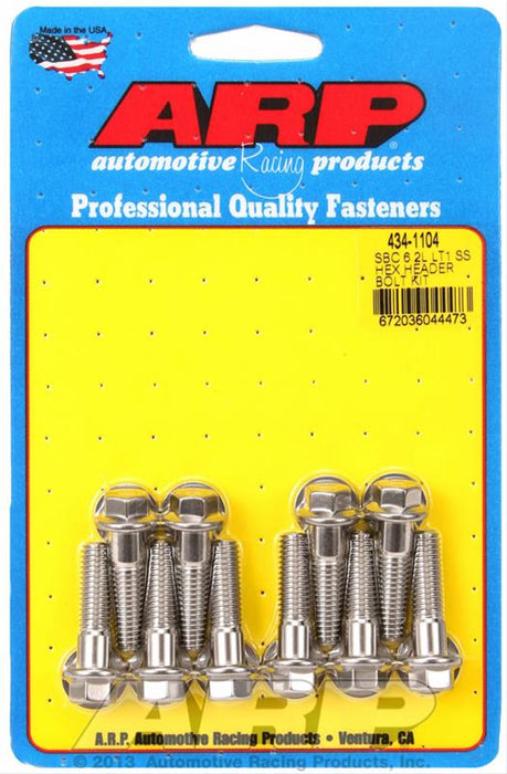 ARP ARP Stainless Steel Header Bolts 434-1104 Autofit