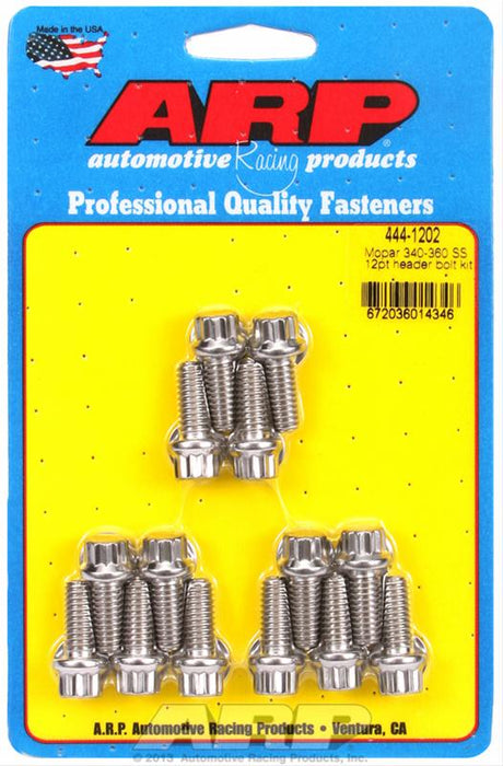 ARP ARP Stainless Steel Header Bolts 444-1202 Autofit