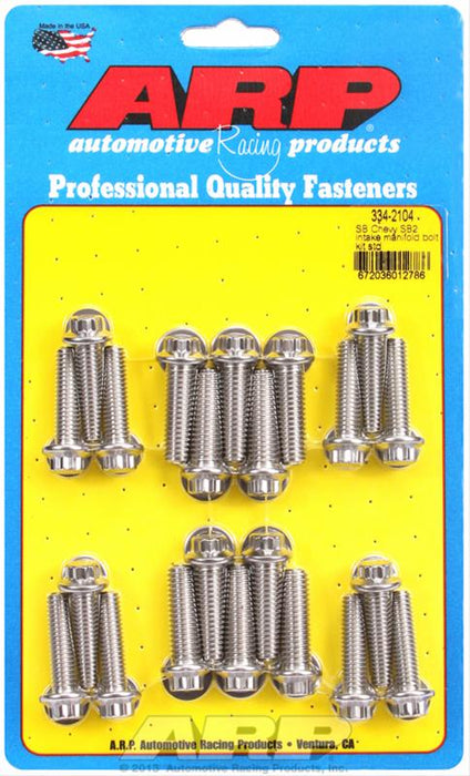 ARP ARP Stainless Steel Intake Manifold Bolt Kits 334-2104 Autofit
