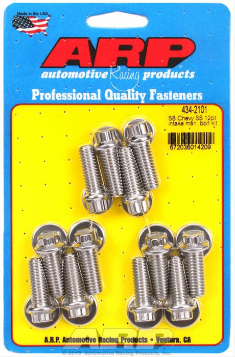 ARP ARP Stainless Steel Intake Manifold Bolt Kits 434-2101 Autofit