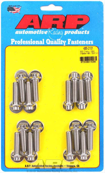 ARP ARP Stainless Steel Intake Manifold Bolt Kits 435-2101 Autofit