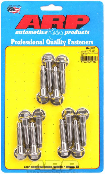 ARP ARP Stainless Steel Intake Manifold Bolt Kits 444-2001 Autofit