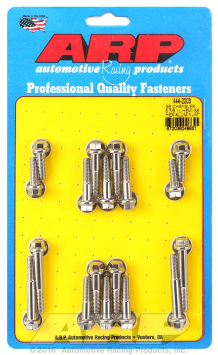 ARP ARP Stainless Steel Intake Manifold Bolt Kits 444-2003 Autofit