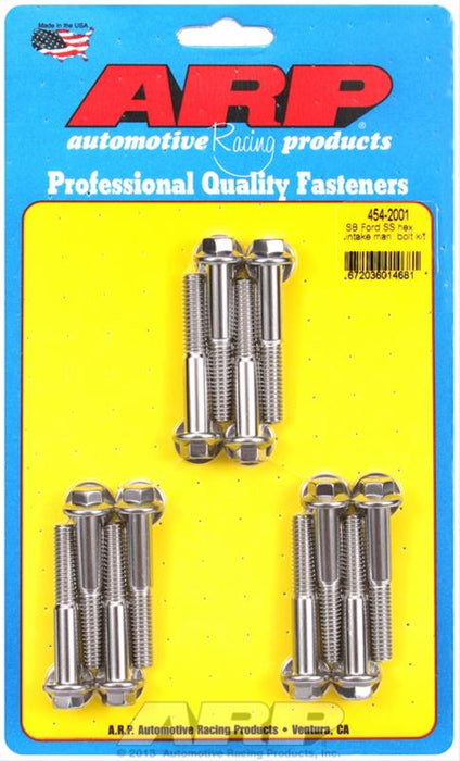 ARP ARP Stainless Steel Intake Manifold Bolt Kits 454-2001 Autofit