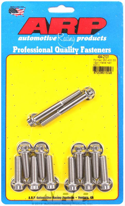 ARP ARP Stainless Steel Intake Manifold Bolt Kits 494-2101 Autofit