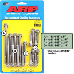 ARP ARP Timing Cover Bolt Kits 454-1501 Autofit