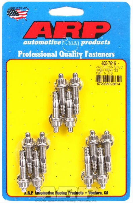 ARP ARP Valve Cover Stud Kits 400-7616 Autofit
