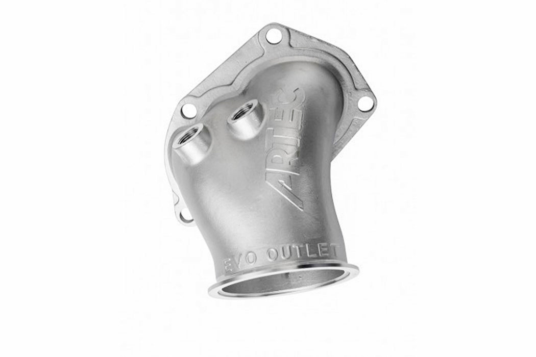 ARTEC MANIFOLDS Product ARTEC Performance Mitsubishi Evo 4-9 3.5-inch Cast Outlet O2 Housing Dump Pipe Autofit