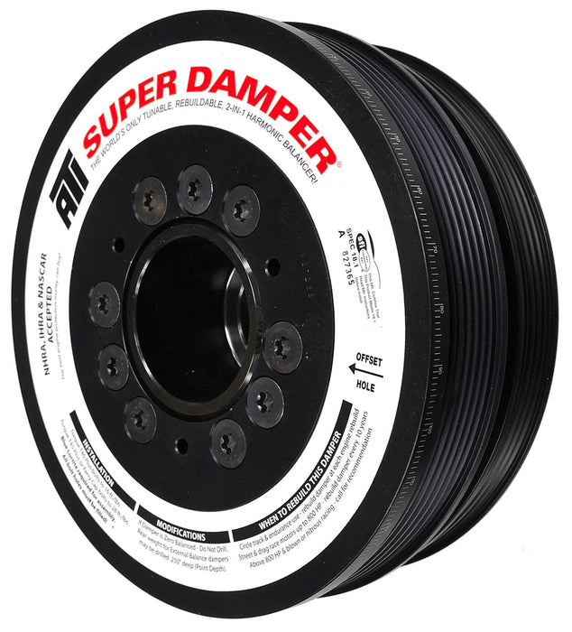ATI Performance Products ATI Super Damper Serpentine Series Harmonic Balancers ATI917266 Autofit