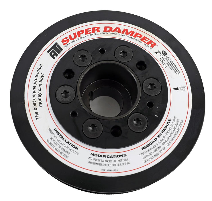 ATI Performance Products ATI Super Damper Serpentine Series Harmonic Balancers ATI917756 Autofit