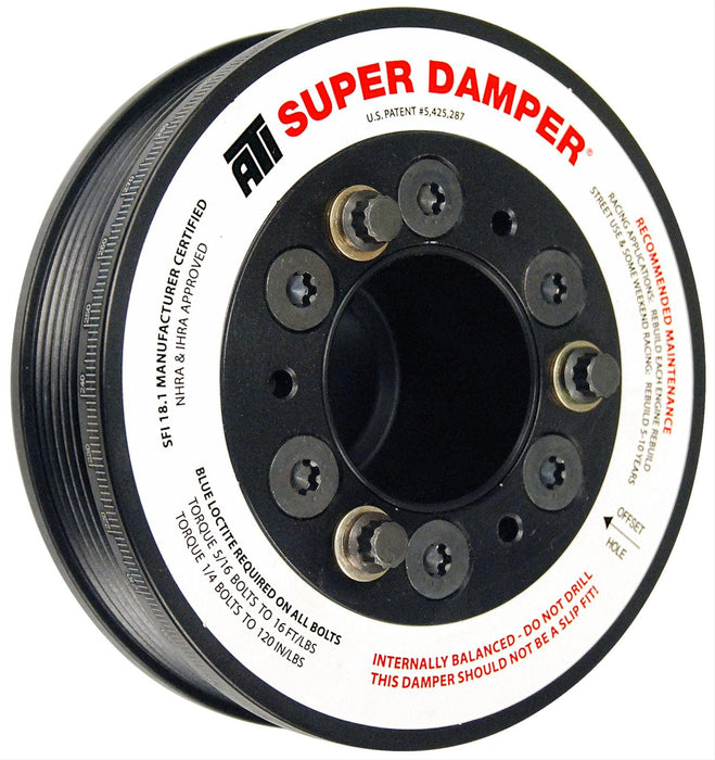 ATI Performance Products ATI Super Damper Serpentine Series Harmonic Balancers ATI918447 Autofit