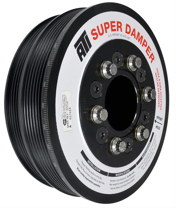 ATI Performance Products ATI Super Damper Serpentine Series Harmonic Balancers ATI918853 Autofit
