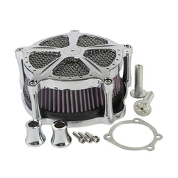 Attitude Inc Attitude Inc Air Filter Assembly ,Billet Aluminium, Chrome, Carby & EFI, For Harley Sportster ,Kit Attitude Inc Air Filter Assembly ,Billet Aluminium, Chrome, Carby & EFI, For Harley Sportster ,Kit Autofit