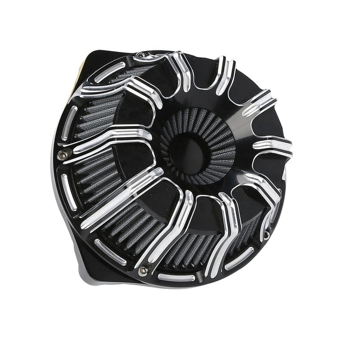 Attitude Inc Attitude Inc Air Filter Assembly ,Billet Aluminium Deep Cut Machined, Black ,EFI, For Harley Touring Electra Street Glide ,Kit Attitude Inc Air Filter Assembly ,Billet Aluminium Deep Cut Machined, Black ,EFI, For Harley Touring Electra Street Glide ,Kit Autofit