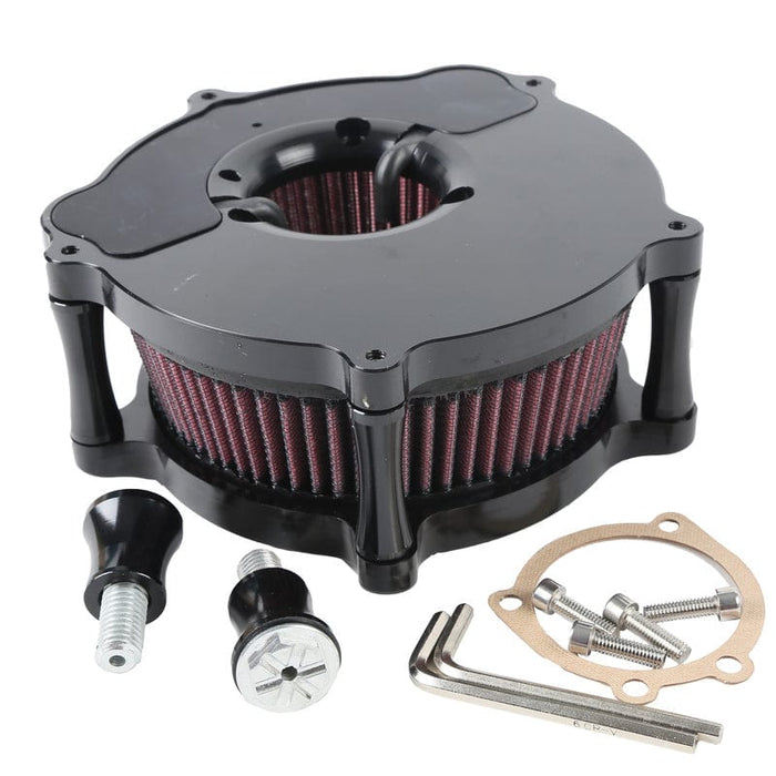 Attitude Inc Attitude Inc Air Filter Assembly ,Billet Aluminium Machined, Black  For Harley Harley Sportster Custom XL 883C 1991-2018, Kit Attitude Inc Air Filter Assembly ,Billet Aluminium Machined, Black  For Harley Harley Sportster Custom XL 883C 1991-2018, Kit Autofit