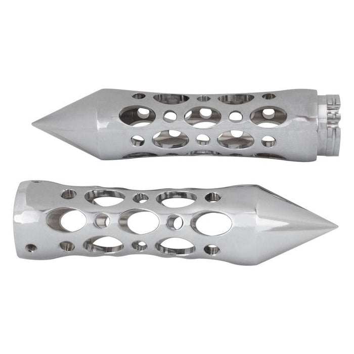 Attitude Inc Attitude Inc Billet Handle Bar Grips, Hand Grips For Harley ,Grater Spike Style, Chrome, Set Attitude Inc Billet Handle Bar Grips, Hand Grips For Harley ,Grater Spike Style, Chrome, Set Autofit