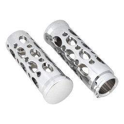 Attitude Inc Attitude Inc Billet Handle Bar Grips, Hand Grips For Harley ,Grater Style, Chrome, Set Attitude Inc Billet Handle Bar Grips, Hand Grips For Harley ,Grater Style, Chrome, Set Autofit