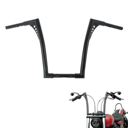 Attitude Inc Attitude Inc Bonanza Handlebar, Black Powder Coat 14 Inc , 1-1/4 in. Ape Hangers, For Harley Softail Sportster Fat Boy Dyna Attitude Inc Bonanza Handlebar, Black Powder Coat 14 Inc , 1-1/4 in. Ape Hangers, For Harley Softail Sportster Fat Boy Dyna Autofit