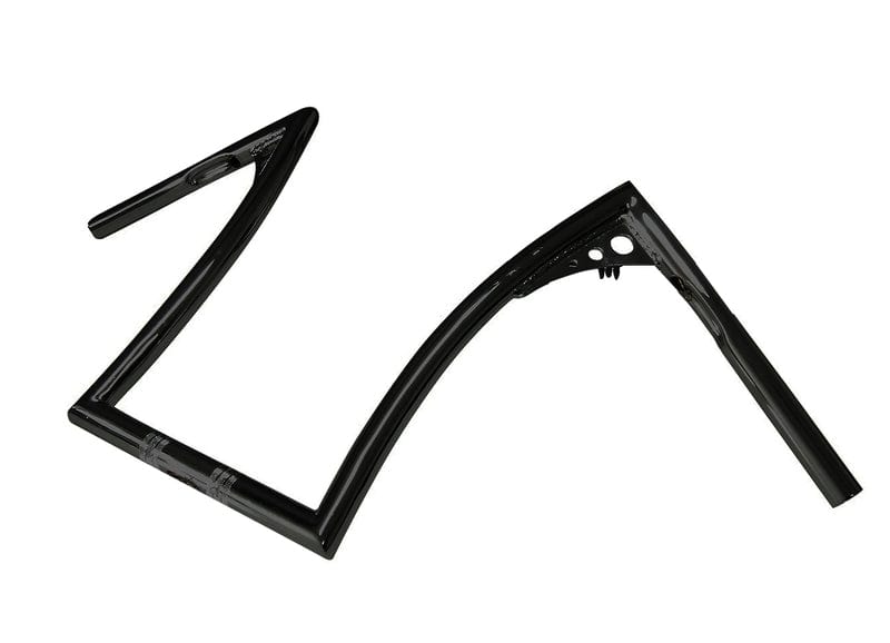 Attitude Inc Attitude Inc Bonanza Handlebar, Black Powder Coat 15 Inch,  1.00 inch thick, Ape Hangers, For Harley Softail Sportster Fat Boy Dyna Attitude Inc Bonanza Handlebar, Black Powder Coat 15 Inch,  1.00 inch thick, Ape Hangers, For Harley Softail Sportster Fat Boy Dyna Autofit