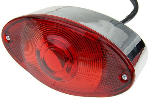 Attitude Inc Attitude Inc Brake Tail lamp Assembly Chrome ,E Marked ,Cats Eye Oval for Harley Attitude Inc Brake Tail lamp Assembly Chrome ,E Marked ,Cats Eye Oval for Harley Autofit
