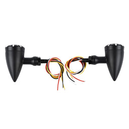 Attitude Inc Attitude Inc Bullet Universal Turn Signal Indicator Lights LED, Cast Aluminium Black, For Harley Models, Set Attitude Inc Bullet Universal Turn Signal Indicator Lights LED, Cast Aluminium Black, For Harley Models, Set Autofit