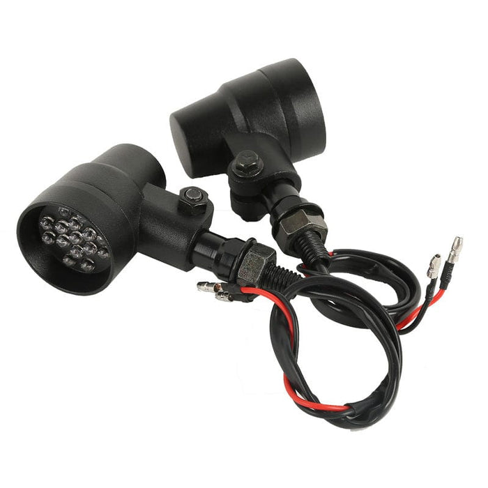 Attitude Inc Attitude Inc Cafe Racer Universal Turn Signal Indicator Lights , Aluminium Black Body, Amber LED, For Harley Models, Set Attitude Inc Cafe Racer Universal Turn Signal Indicator Lights , Aluminium Black Body, Amber LED, For Harley Models, Set Autofit