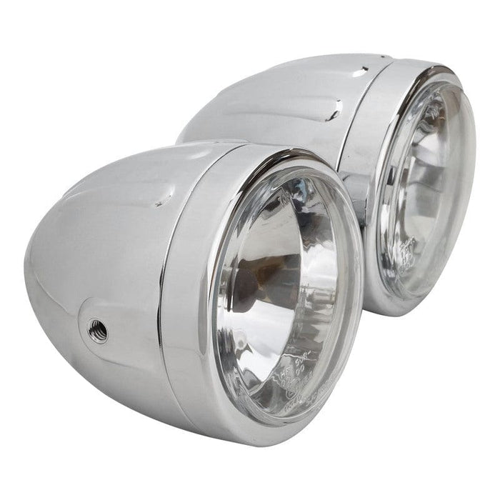 Attitude Inc Attitude Inc Chopper-Style Twin Head Lamp side mount for Harley Custom Attitude Inc Chopper-Style Twin Head Lamp side mount for Harley Custom Autofit