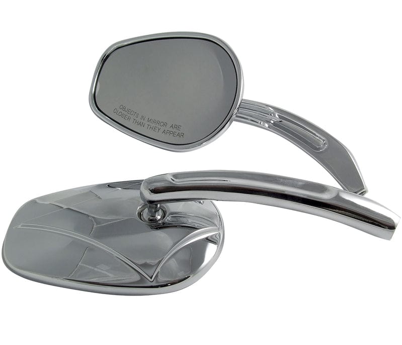 Attitude Inc Attitude Inc Diamond Rear View Mirror Set , For Harley Custom, Pair Attitude Inc Diamond Rear View Mirror Set , For Harley Custom, Pair Autofit