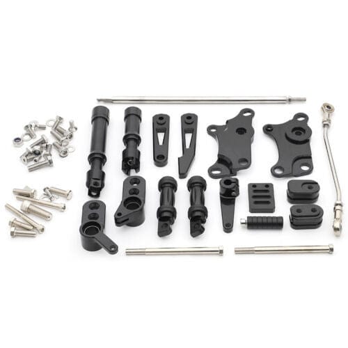 Attitude Inc Attitude Inc Forward Control Kit, 12 in forward, Black for Harley-Davidson Sportster XL883 XL1200 1986-2003, Kit Attitude Inc Forward Control Kit, 12 in forward, Black for Harley-Davidson Sportster XL883 XL1200 1986-2003, Kit Autofit
