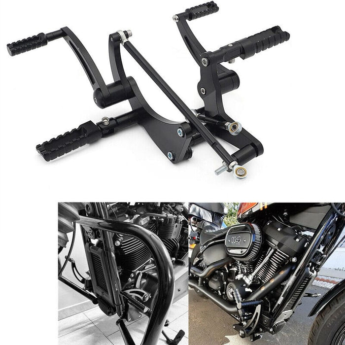 Attitude Inc Attitude Inc Forward Control Kit, Black, 12 in. Forward, For Harley-Davidson Street Bob 2018-2021, Kit Attitude Inc Forward Control Kit, Black, 12 in. Forward, For Harley-Davidson Street Bob 2018-2021, Kit Autofit