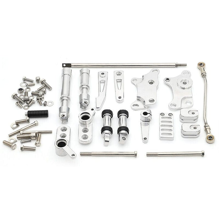 Attitude Inc Attitude Inc Forward Control Kit, Polished 12 in forward, for Harley-Davidson Sportster XL883 XL1200 1986-2003, Kit Attitude Inc Forward Control Kit, Polished 12 in forward, for Harley-Davidson Sportster XL883 XL1200 1986-2003, Kit Autofit