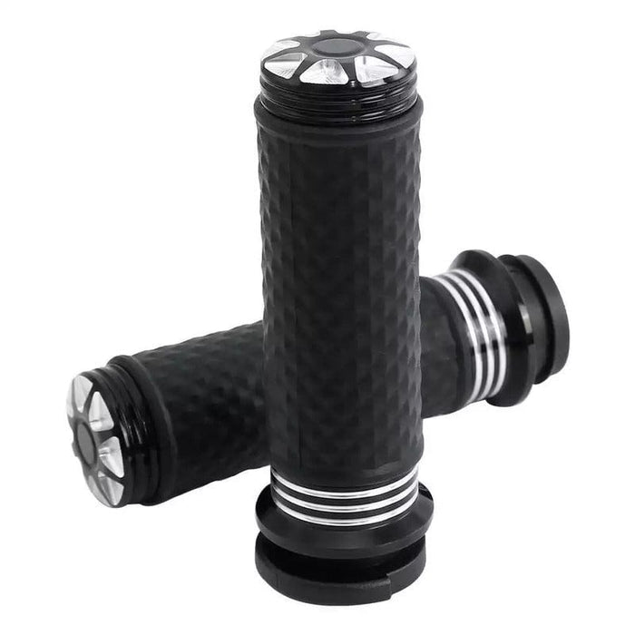 Attitude Inc Attitude Inc Handlebar Hand Grips, 1 in, Handlebar, For Harley Touring 08-20 Dyna 16-17, Pair Attitude Inc Handlebar Hand Grips, 1 in, Handlebar, For Harley Touring 08-20 Dyna 16-17, Pair Autofit