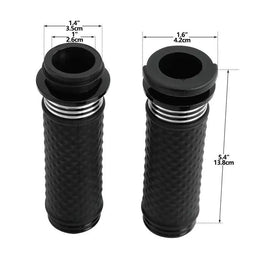 Attitude Inc Attitude Inc Handlebar Hand Grips, 1 in, Handlebar, For Harley Touring 08-20 Dyna 16-17, Pair Attitude Inc Handlebar Hand Grips, 1 in, Handlebar, For Harley Touring 08-20 Dyna 16-17, Pair Autofit