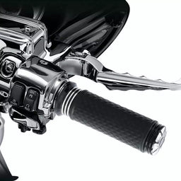 Attitude Inc Attitude Inc Handlebar Hand Grips, 1 in, Handlebar, For Harley Touring 08-20 Dyna 16-17, Pair Attitude Inc Handlebar Hand Grips, 1 in, Handlebar, For Harley Touring 08-20 Dyna 16-17, Pair Autofit